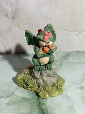 Rare Enchanted Lands Dream Dragon 1988 Vintage Little Sister